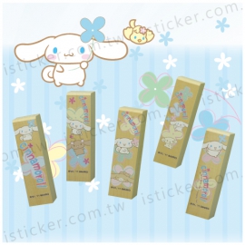 Cinnamoroll - lucky clover Wooden Seal (Colored)(圖)