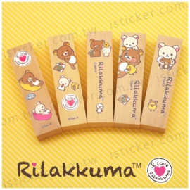 Rilakkuma - dessert Wooden Seal (Colored)(圖)