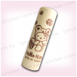 Hello Kitty - Rose Bear Synthetic Ivory Seal Set(圖)