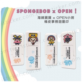 Spongebob x OPEN Self-Inking Stamp(圖)