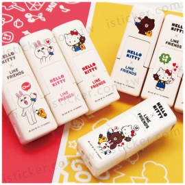 Hello Kitty x LINE FRIENDS Self-Inking Stamp(圖)