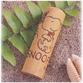 SNOOPY Wooden seal set(圖)