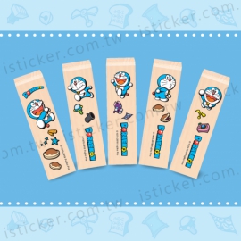 Doraemon - American comic style Wooden Seal (Colored)(圖)