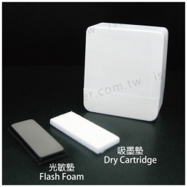 Flash Stamp-White Square Holder Set (플래시 스탬프 - 화이트 직사각)(圖)